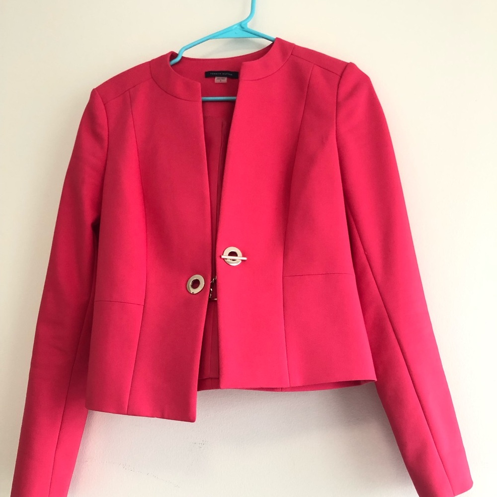 Hot pink Blazer Tommy Hilfiger - 4